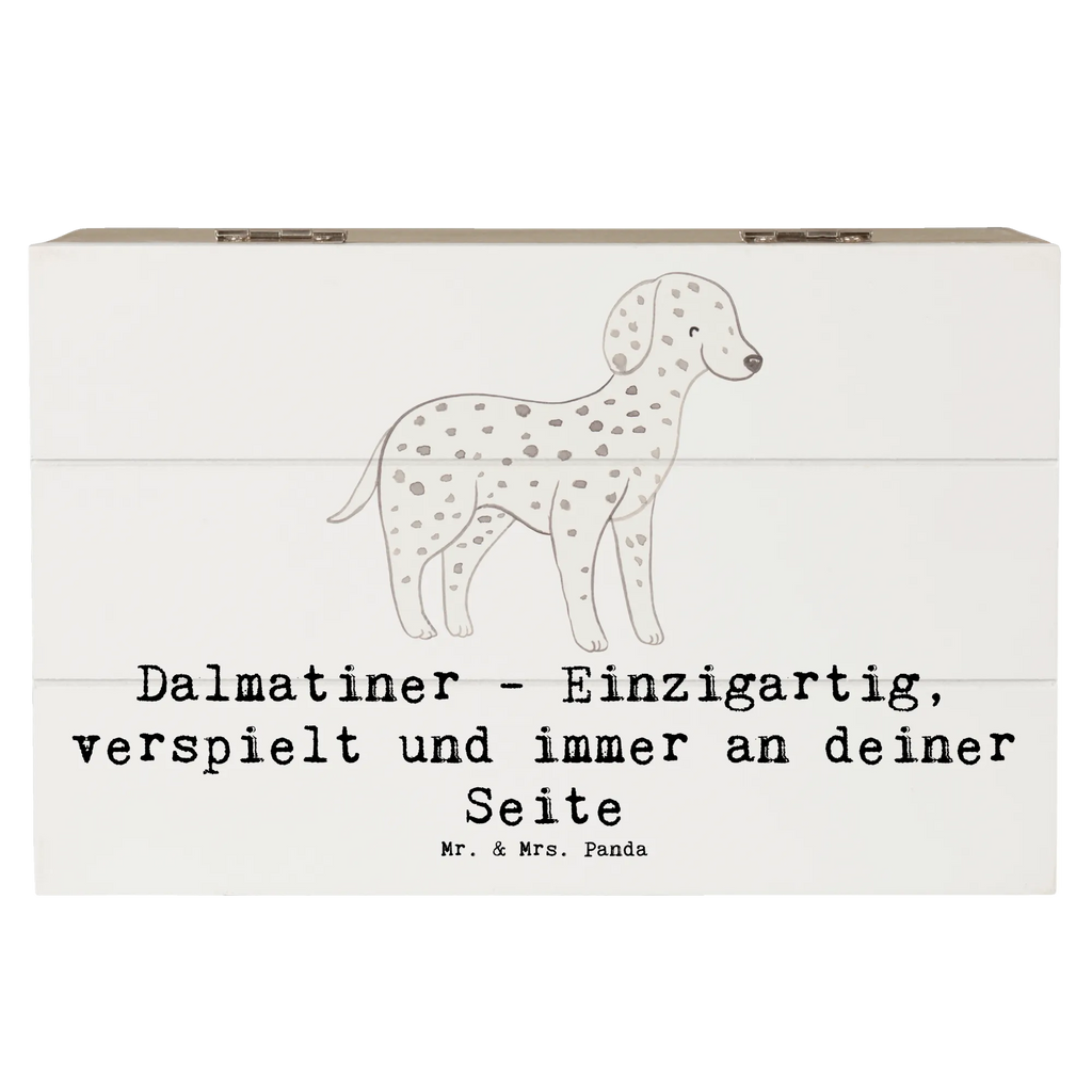 Holzkiste Dalmatiner Freund Erinnerungsbox, Schatzkiste, Truhe, Aufbewahrungsbox, XXL, Kiste, Holzkiste, Geschenkdose, Dekokiste, Geschenkbox, Schatulle, Erinnerungskiste, Hund, Hunderasse, Rassehund, Hundebesitzer, Geschenk, Tierfreund, Schenken, Welpe