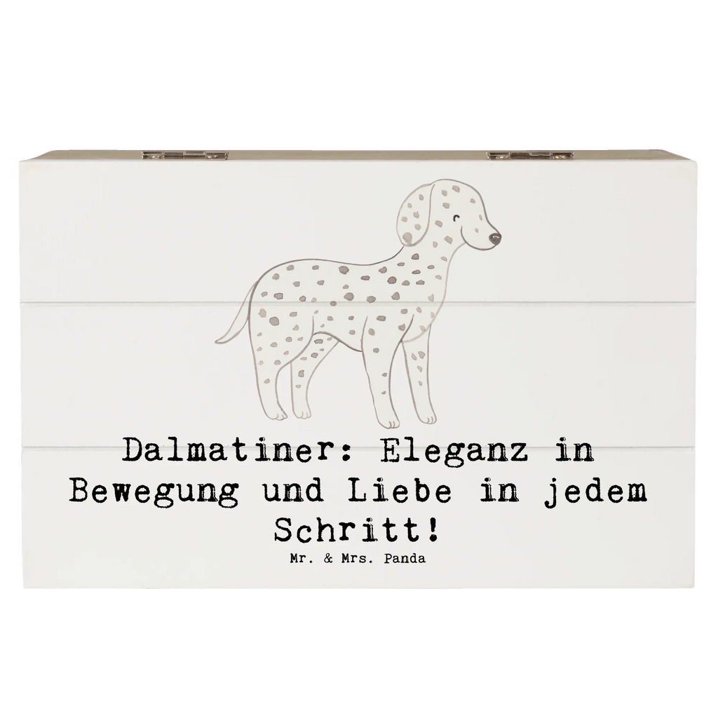 Holzkiste Dalmatiner Charme Dekokiste, Erinnerungsbox, Schatulle, Geschenkdose, XXL, Geschenkbox, Holzkiste, Truhe, Aufbewahrungsbox, Kiste, Erinnerungskiste, Schatzkiste, Hund, Hunderasse, Rassehund, Hundebesitzer, Geschenk, Tierfreund, Schenken, Welpe