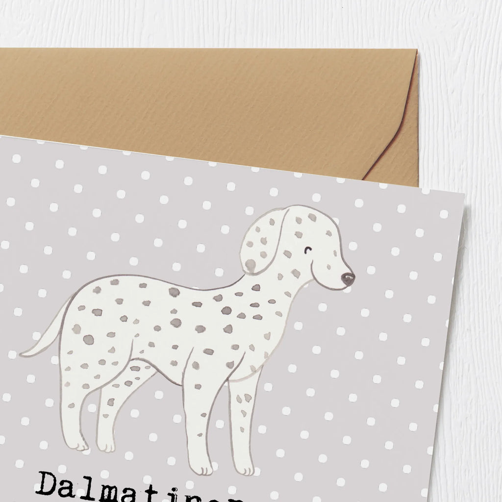 Deluxe Karte Dalmatiner Freund Glückwunschkarte, Karte, Hochzeitskarte, Hochwertige Grußkarte, Geburtstagskarte, Klappkarte, Hochwertige Klappkarte, Grußkarte, Einladungskarte, Hund, Hunderasse, Rassehund, Hundebesitzer, Geschenk, Tierfreund, Schenken, Welpe
