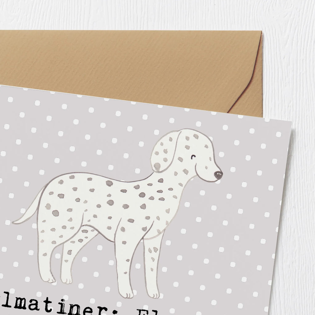 Deluxe Karte Dalmatiner Charme Geburtstagskarte, Einladungskarte, Klappkarte, Karte, Hochzeitskarte, Hochwertige Klappkarte, Grußkarte, Glückwunschkarte, Hochwertige Grußkarte, Hund, Hunderasse, Rassehund, Hundebesitzer, Geschenk, Tierfreund, Schenken, Welpe