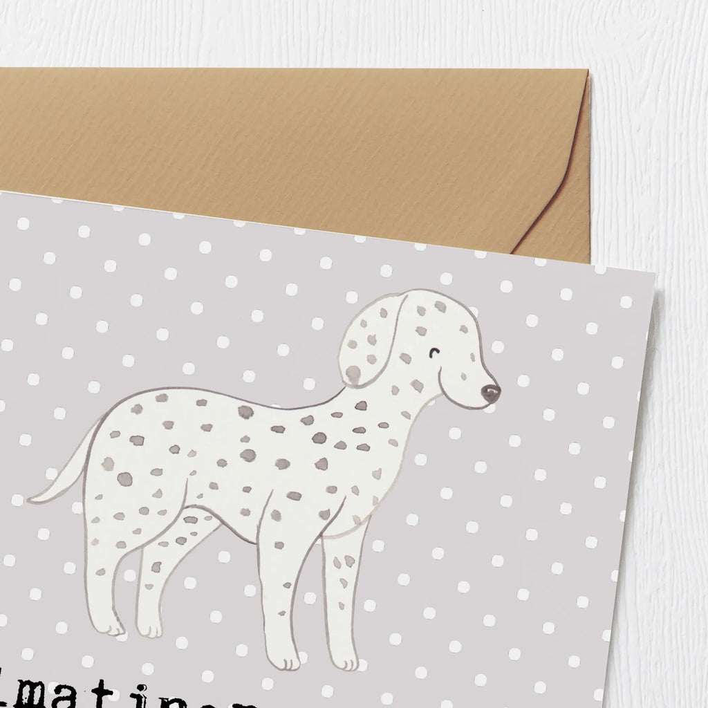 Deluxe Karte Dalmatiner Herz Grußkarte, Hochwertige Klappkarte, Glückwunschkarte, Hochwertige Grußkarte, Karte, Klappkarte, Hochzeitskarte, Geburtstagskarte, Einladungskarte, Hund, Hunderasse, Rassehund, Hundebesitzer, Geschenk, Tierfreund, Schenken, Welpe