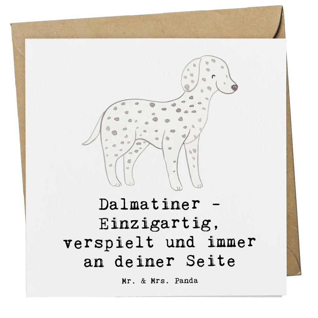 Deluxe Karte Dalmatiner Freund Glückwunschkarte, Karte, Hochzeitskarte, Hochwertige Grußkarte, Geburtstagskarte, Klappkarte, Hochwertige Klappkarte, Grußkarte, Einladungskarte, Hund, Hunderasse, Rassehund, Hundebesitzer, Geschenk, Tierfreund, Schenken, Welpe