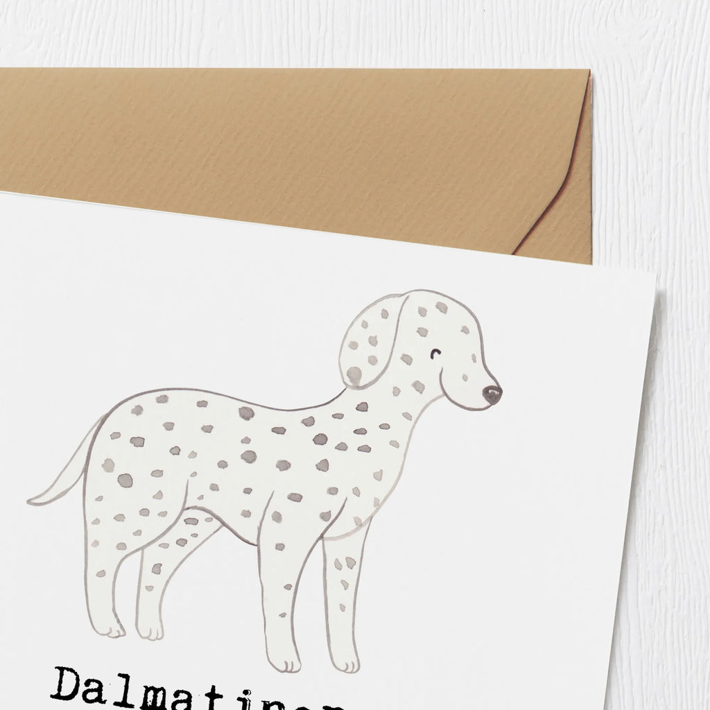 Deluxe Karte Dalmatiner Freund Glückwunschkarte, Karte, Hochzeitskarte, Hochwertige Grußkarte, Geburtstagskarte, Klappkarte, Hochwertige Klappkarte, Grußkarte, Einladungskarte, Hund, Hunderasse, Rassehund, Hundebesitzer, Geschenk, Tierfreund, Schenken, Welpe