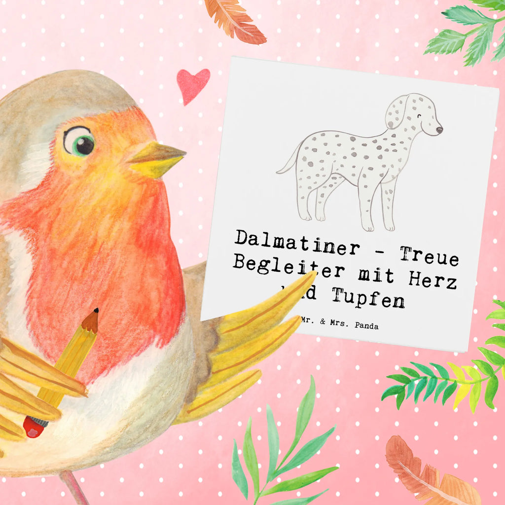 Deluxe Karte Dalmatiner Herz Grußkarte, Hochwertige Klappkarte, Glückwunschkarte, Hochwertige Grußkarte, Karte, Klappkarte, Hochzeitskarte, Geburtstagskarte, Einladungskarte, Hund, Hunderasse, Rassehund, Hundebesitzer, Geschenk, Tierfreund, Schenken, Welpe