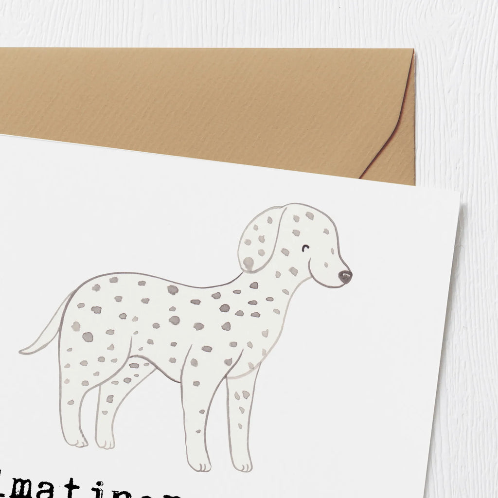 Deluxe Karte Dalmatiner Herz Grußkarte, Hochwertige Klappkarte, Glückwunschkarte, Hochwertige Grußkarte, Karte, Klappkarte, Hochzeitskarte, Geburtstagskarte, Einladungskarte, Hund, Hunderasse, Rassehund, Hundebesitzer, Geschenk, Tierfreund, Schenken, Welpe