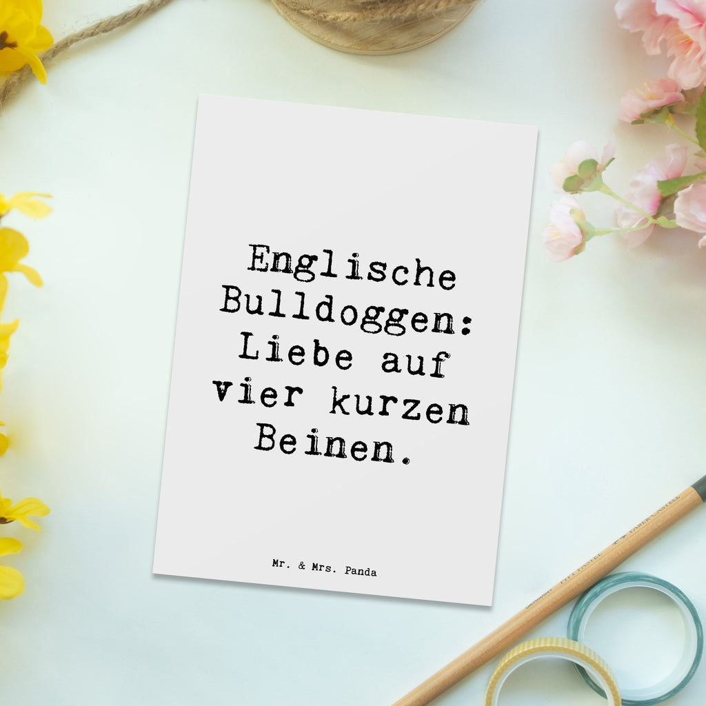 Postkarte Spruch Englische Bulldogge Liebe Einladung, Geburtstagskarte, Einladung Geburtstag, Einladungskarten Geburtstag, Einladungskarte, Karte, Geschenkkarte, Ansichtskarten, Postkarte, Dankeskarte, Ansichtskarte, Grußkarte, Hund, Hunderasse, Rassehund, Hundebesitzer, Geschenk, Tierfreund, Schenken, Welpe