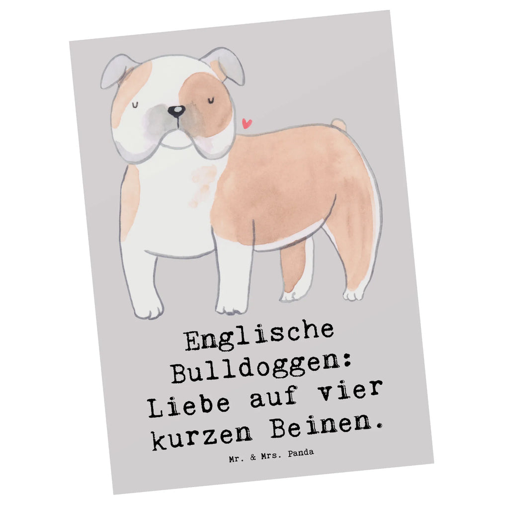 Postkarte Englische Bulldogge Liebe Karte, Einladungskarten Geburtstag, Ansichtskarten, Geburtstagskarte, Postkarte, Einladungskarte, Dankeskarte, Geschenkkarte, Ansichtskarte, Einladung Geburtstag, Grußkarte, Einladung, Hund, Hunderasse, Rassehund, Hundebesitzer, Geschenk, Tierfreund, Schenken, Welpe