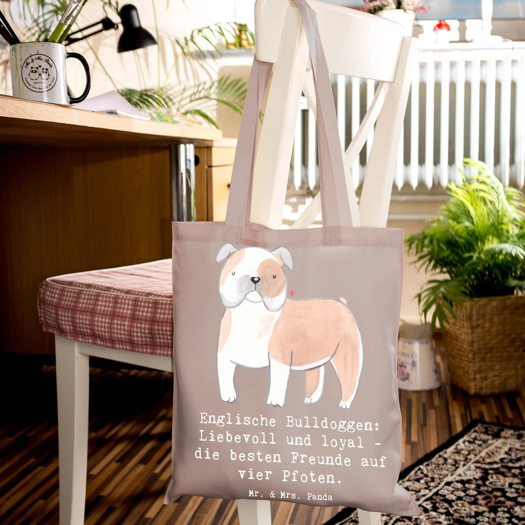 Tragetasche Englische Bulldogge Freunde Jutetasche, Strandtasche, Schultertasche, Stofftasche, Jutebeutel, Beuteltasche, Einkaufstasche, Laptoptasche, Stoffbeutel, Umhängetasche, Badetasche, Einkaufstüte, Tasche, Beutel, Tragetasche, Shopper, Hund, Hunderasse, Rassehund, Hundebesitzer, Geschenk, Tierfreund, Schenken, Welpe