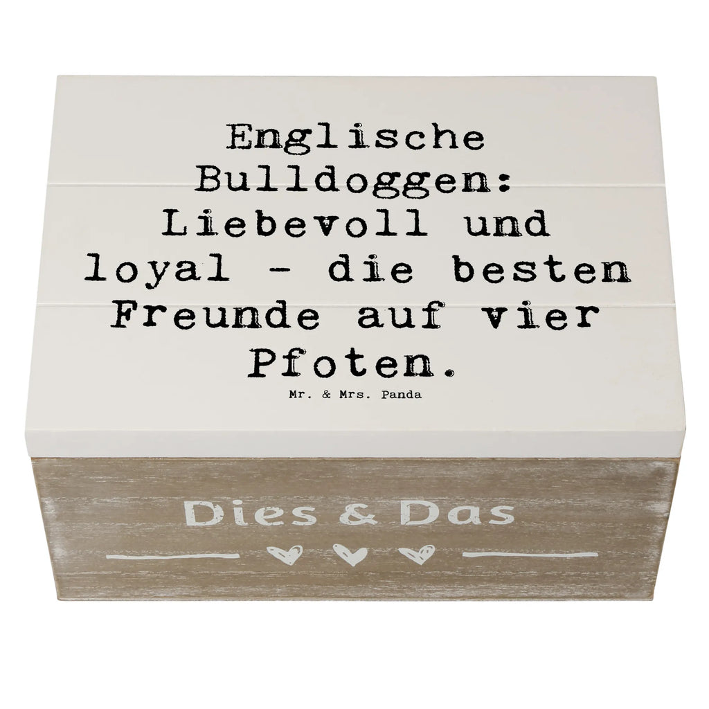 Holzkiste Spruch Englische Bulldogge Freunde Holzkiste, Erinnerungsbox, Aufbewahrungsbox, XXL, Schatzkiste, Dekokiste, Geschenkbox, Erinnerungskiste, Truhe, Geschenkdose, Kiste, Schatulle, Hund, Hunderasse, Rassehund, Hundebesitzer, Geschenk, Tierfreund, Schenken, Welpe