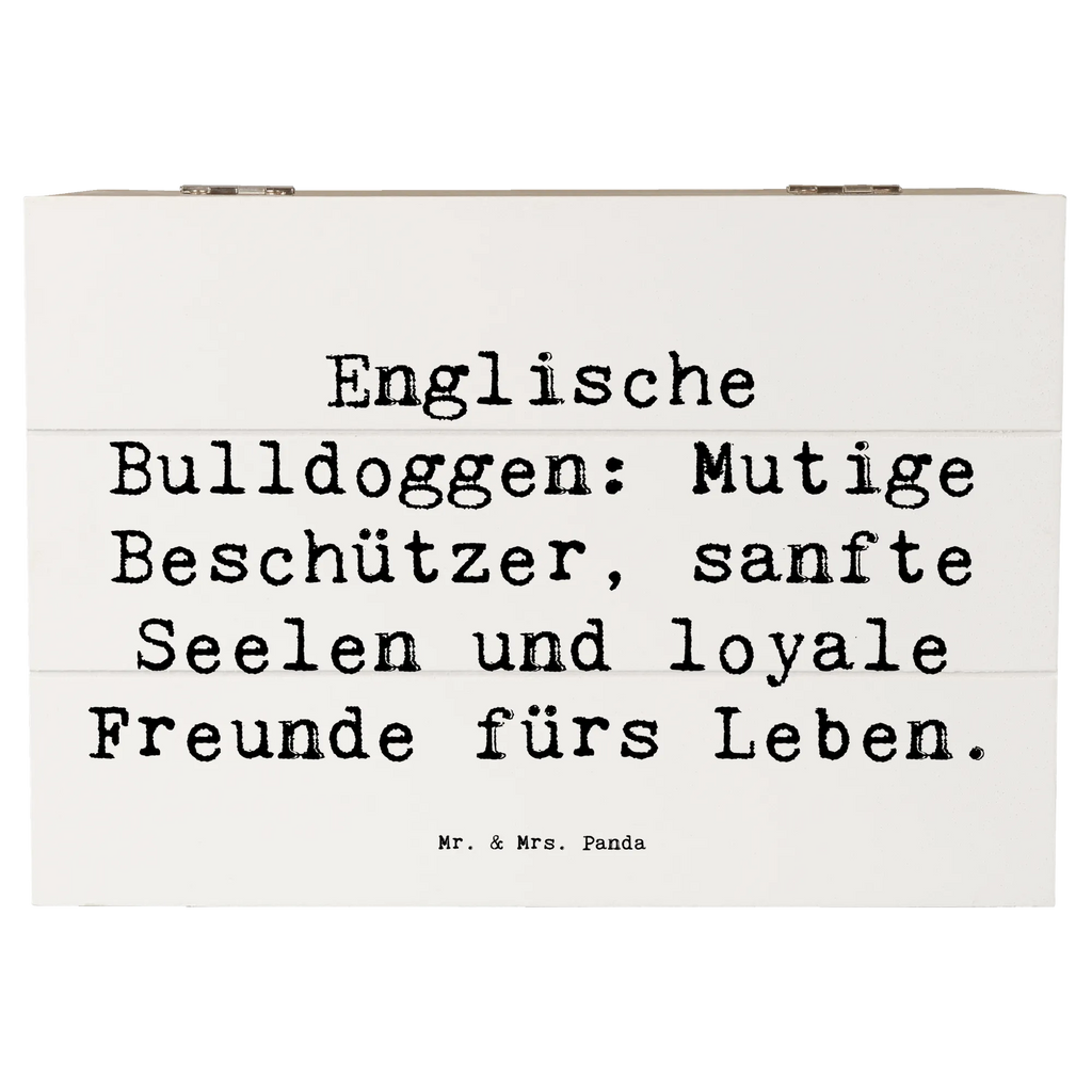Holzkiste Spruch Englische Bulldogge Erinnerungskiste, Aufbewahrungsbox, Truhe, Geschenkdose, Dekokiste, Erinnerungsbox, Holzkiste, Schatzkiste, XXL, Kiste, Schatulle, Geschenkbox, Hund, Hunderasse, Rassehund, Hundebesitzer, Geschenk, Tierfreund, Schenken, Welpe