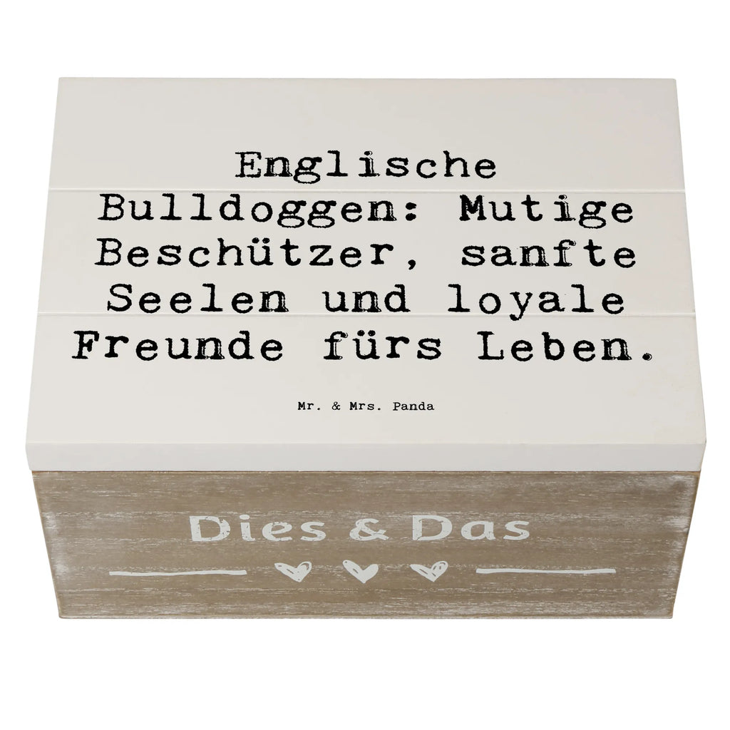 Holzkiste Spruch Englische Bulldogge Erinnerungskiste, Aufbewahrungsbox, Truhe, Geschenkdose, Dekokiste, Erinnerungsbox, Holzkiste, Schatzkiste, XXL, Kiste, Schatulle, Geschenkbox, Hund, Hunderasse, Rassehund, Hundebesitzer, Geschenk, Tierfreund, Schenken, Welpe