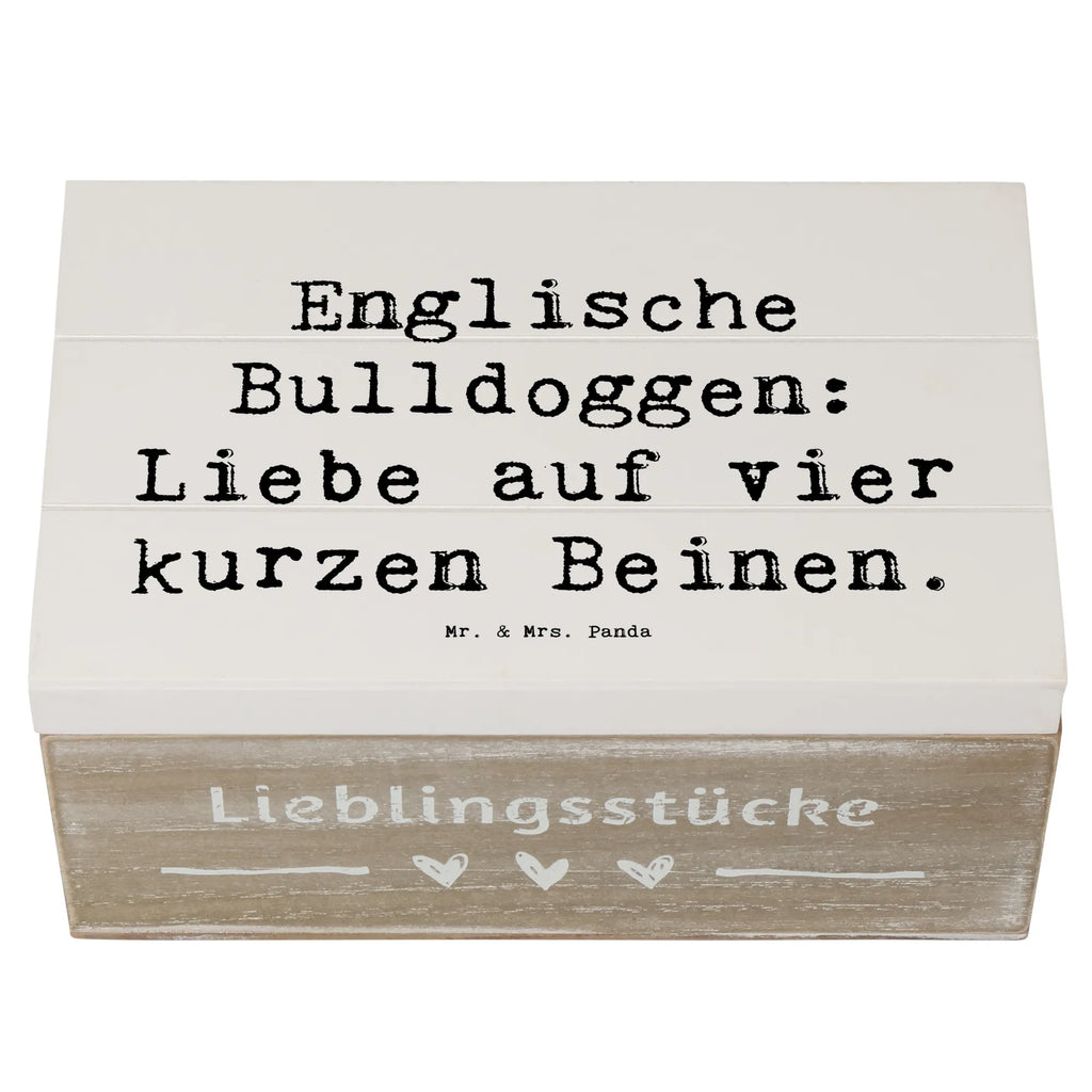 Holzkiste Spruch Englische Bulldogge Liebe Erinnerungsbox, Schatulle, Dekokiste, Geschenkdose, XXL, Holzkiste, Schatzkiste, Truhe, Kiste, Erinnerungskiste, Aufbewahrungsbox, Geschenkbox, Hund, Hunderasse, Rassehund, Hundebesitzer, Geschenk, Tierfreund, Schenken, Welpe