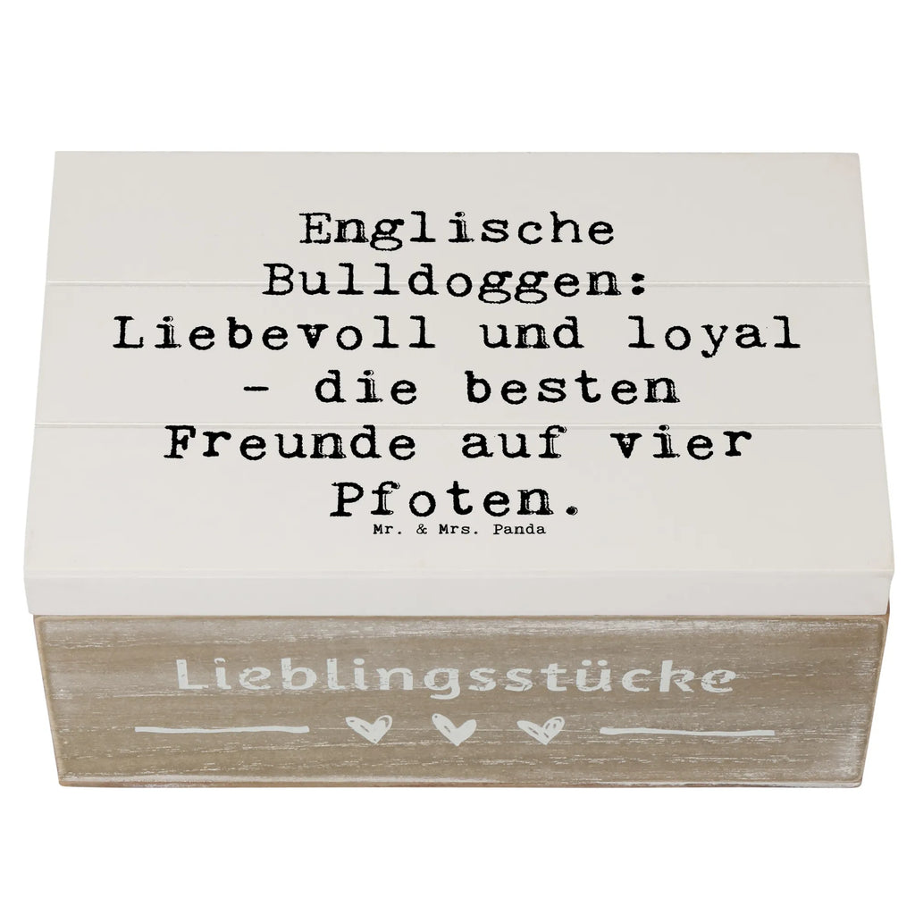Holzkiste Spruch Englische Bulldogge Freunde Holzkiste, Erinnerungsbox, Aufbewahrungsbox, XXL, Schatzkiste, Dekokiste, Geschenkbox, Erinnerungskiste, Truhe, Geschenkdose, Kiste, Schatulle, Hund, Hunderasse, Rassehund, Hundebesitzer, Geschenk, Tierfreund, Schenken, Welpe