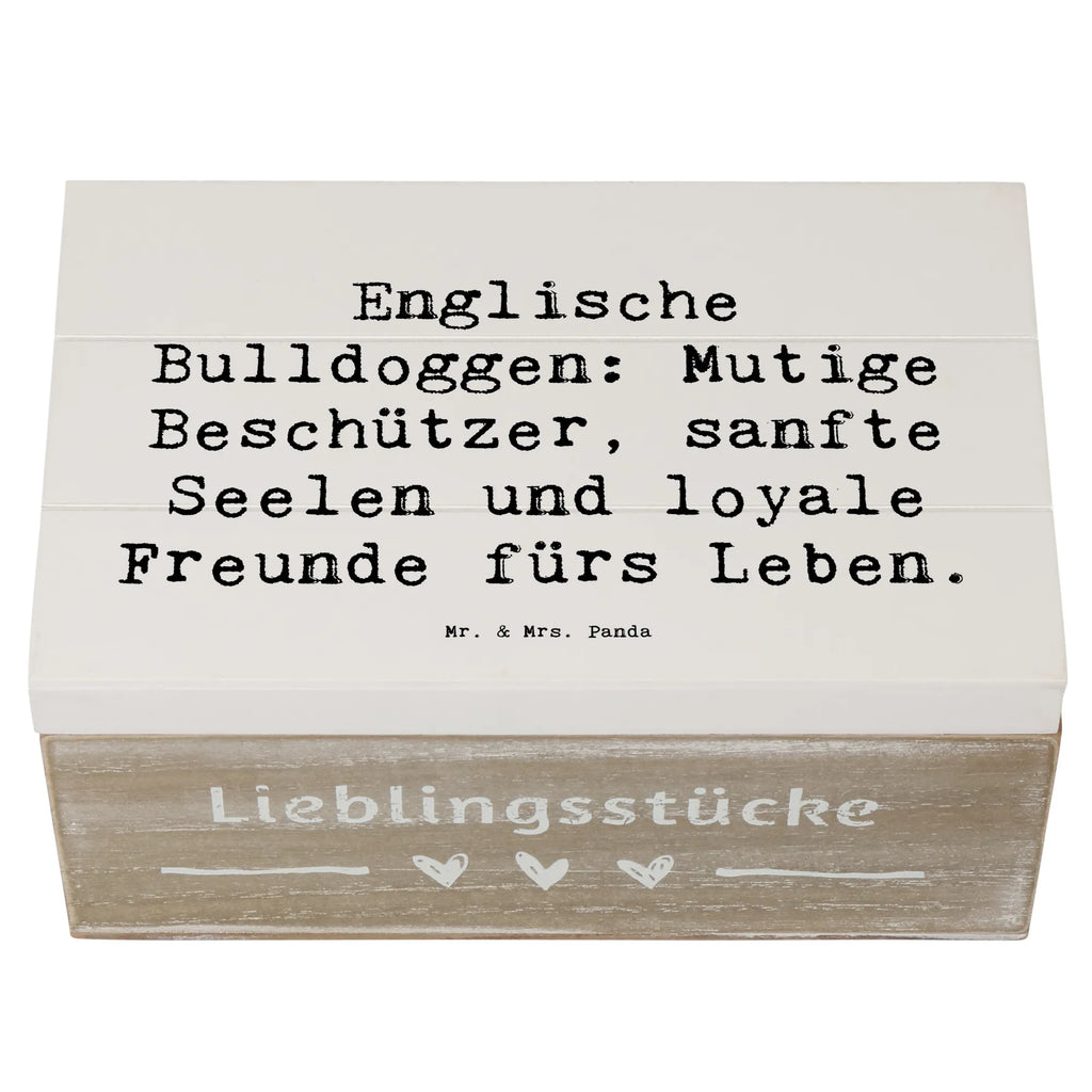 Holzkiste Spruch Englische Bulldogge Erinnerungskiste, Aufbewahrungsbox, Truhe, Geschenkdose, Dekokiste, Erinnerungsbox, Holzkiste, Schatzkiste, XXL, Kiste, Schatulle, Geschenkbox, Hund, Hunderasse, Rassehund, Hundebesitzer, Geschenk, Tierfreund, Schenken, Welpe
