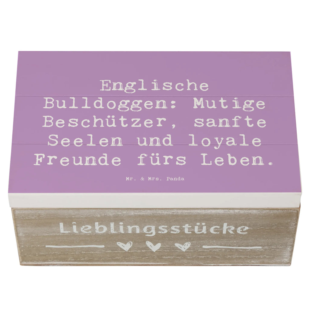 Holzkiste Spruch Englische Bulldogge Erinnerungskiste, Aufbewahrungsbox, Truhe, Geschenkdose, Dekokiste, Erinnerungsbox, Holzkiste, Schatzkiste, XXL, Kiste, Schatulle, Geschenkbox, Hund, Hunderasse, Rassehund, Hundebesitzer, Geschenk, Tierfreund, Schenken, Welpe