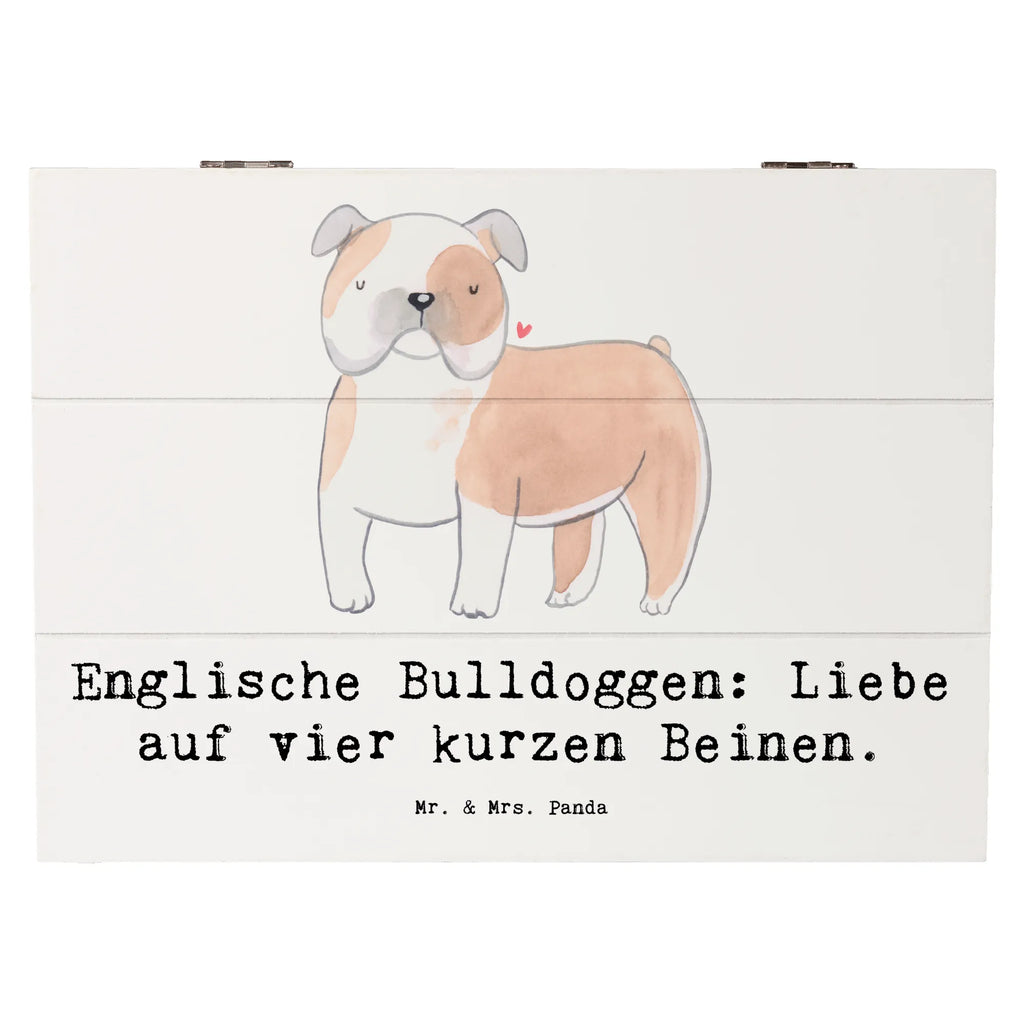 Holzkiste Englische Bulldogge Liebe Erinnerungskiste, Holzkiste, Erinnerungsbox, Schatulle, Aufbewahrungsbox, XXL, Geschenkdose, Kiste, Truhe, Geschenkbox, Schatzkiste, Dekokiste, Hund, Hunderasse, Rassehund, Hundebesitzer, Geschenk, Tierfreund, Schenken, Welpe
