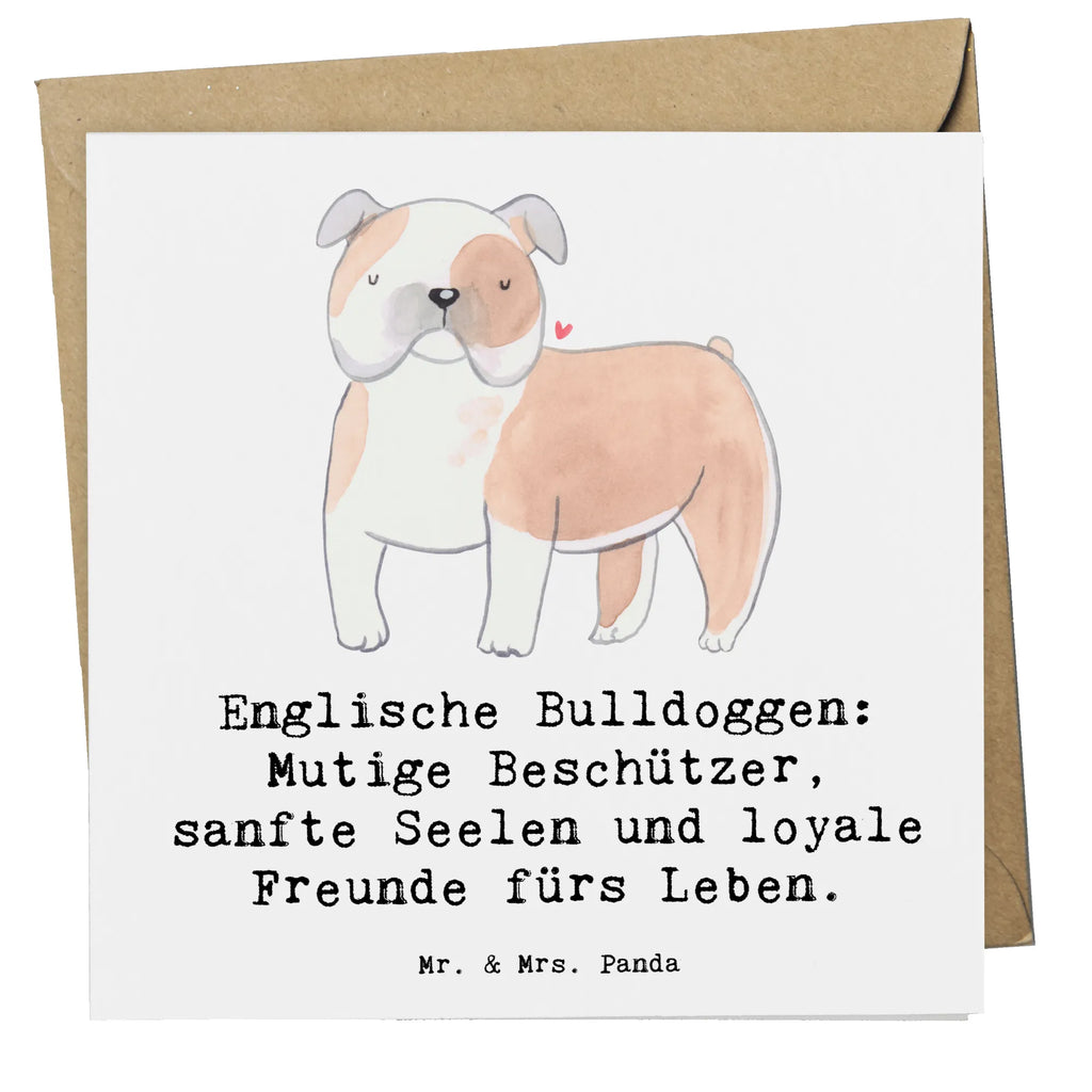 Deluxe Karte Englische Bulldogge Karte, Klappkarte, Hochwertige Klappkarte, Geburtstagskarte, Einladungskarte, Grußkarte, Hochwertige Grußkarte, Hochzeitskarte, Glückwunschkarte, Hund, Hunderasse, Rassehund, Hundebesitzer, Geschenk, Tierfreund, Schenken, Welpe