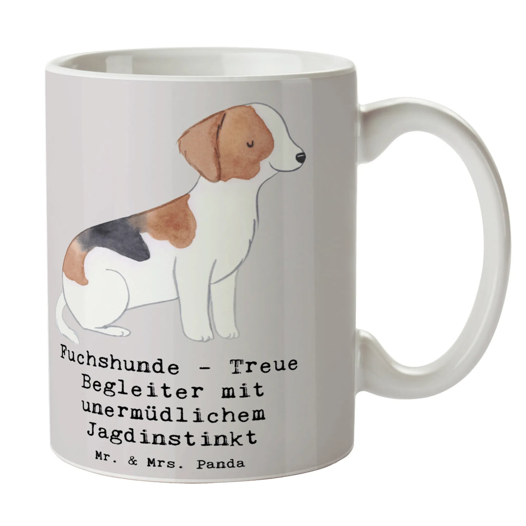 Mug Fuchshunde - Treue Begleiter mit unermüdlichem Jagdinstinkt Kaffeetasse, Teetasse, Tasse, Geschenktasse, Tasse mit Zitaten, Bürotasse, Keramiktasse, Tasse mit Motiven, Porzellantasse, Hund, Hunderasse, Rassehund, Hundebesitzer, Geschenk, Tierfreund, Schenken, Welpe