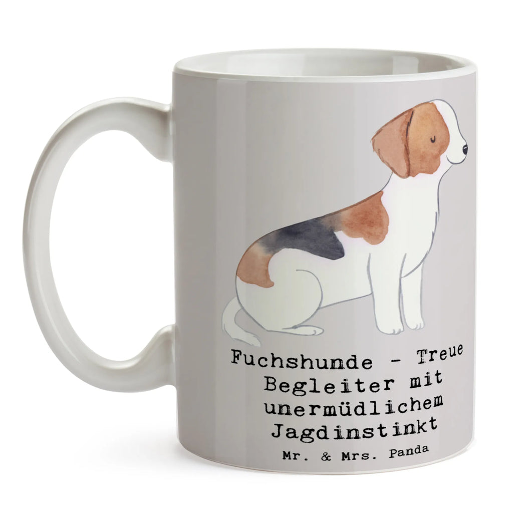 Mug Fuchshunde - Treue Begleiter mit unermüdlichem Jagdinstinkt Kaffeetasse, Teetasse, Tasse, Geschenktasse, Tasse mit Zitaten, Bürotasse, Keramiktasse, Tasse mit Motiven, Porzellantasse, Hund, Hunderasse, Rassehund, Hundebesitzer, Geschenk, Tierfreund, Schenken, Welpe