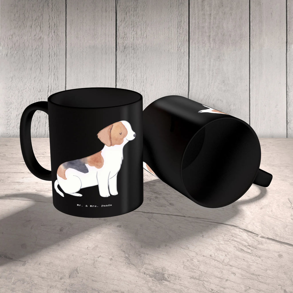 Tasse Liebevoller Foxhound Keramiktasse, Geschenktasse, Teetasse, Tasse, Tasse mit Zitaten, Porzellantasse, Bürotasse, Kaffeetasse, Tasse mit Motiven, Hund, Hunderasse, Rassehund, Hundebesitzer, Geschenk, Tierfreund, Schenken, Welpe