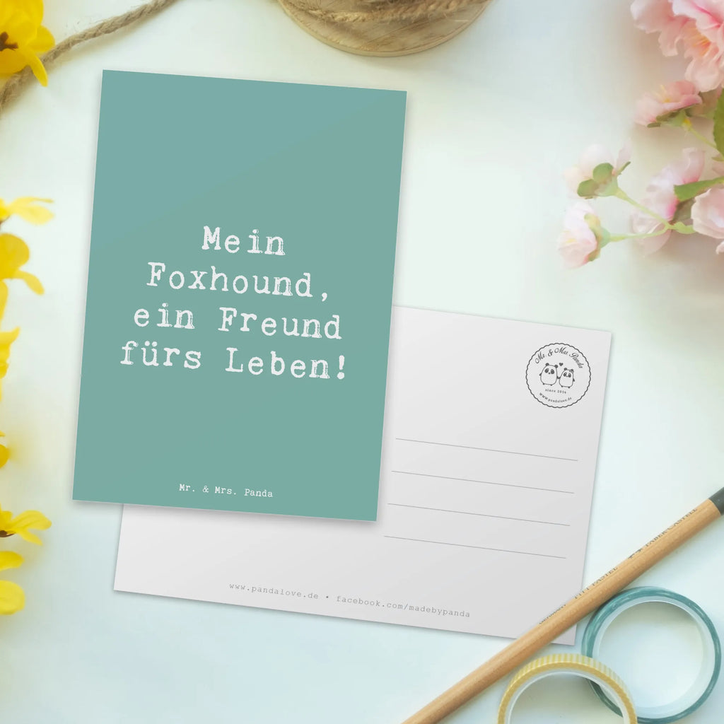 Postkarte Spruch Foxhound Freund Einladungskarte, Einladungskarten Geburtstag, Einladung, Ansichtskarten, Karte, Ansichtskarte, Einladung Geburtstag, Postkarte, Geschenkkarte, Dankeskarte, Grußkarte, Geburtstagskarte, Hund, Hunderasse, Rassehund, Hundebesitzer, Geschenk, Tierfreund, Schenken, Welpe