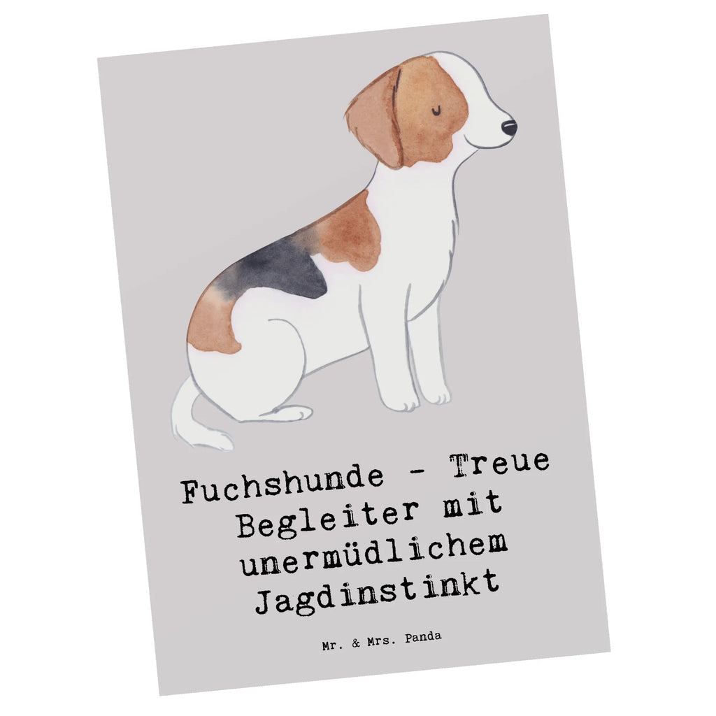Postcard Fuchshunde - Treue Begleiter mit unermüdlichem Jagdinstinkt Grußkarte, Einladung, Einladungskarte, Geburtstagskarte, Postkarte, Geschenkkarte, Einladung Geburtstag, Ansichtskarte, Einladungskarten Geburtstag, Karte, Ansichtskarten, Dankeskarte, Hund, Hunderasse, Rassehund, Hundebesitzer, Geschenk, Tierfreund, Schenken, Welpe