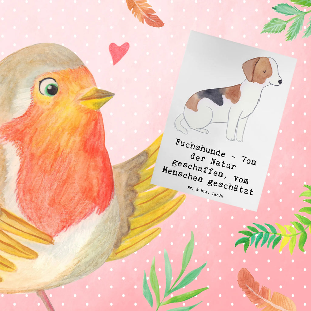 Greetings card Fuchshunde - Von der Natur geschaffen, vom Menschen geschätzt Klappkarte, Geburtstagskarte, Glückwunschkarte, Hochzeitskarte, Ansichtskarten, Karte, Einladungskarte, Grußkarte, Hund, Hunderasse, Rassehund, Hundebesitzer, Geschenk, Tierfreund, Schenken, Welpe