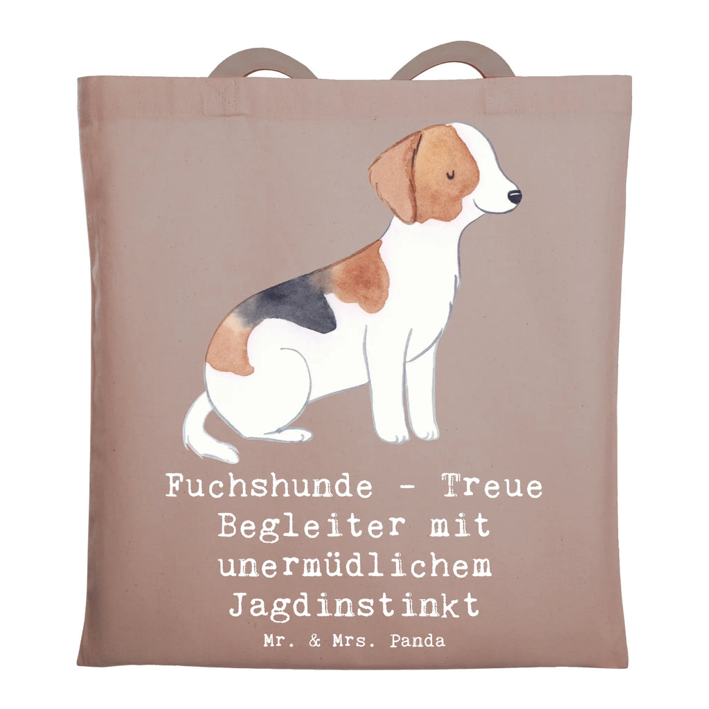 Tote bag Fuchshunde - Treue Begleiter mit unermüdlichem Jagdinstinkt Tragetasche, Badetasche, Shopper, Beuteltasche, Strandtasche, Stofftasche, Einkaufstasche, Beutel, Einkaufstüte, Stoffbeutel, Tasche, Jutebeutel, Schultertasche, Umhängetasche, Laptoptasche, Jutetasche, Hund, Hunderasse, Rassehund, Hundebesitzer, Geschenk, Tierfreund, Schenken, Welpe