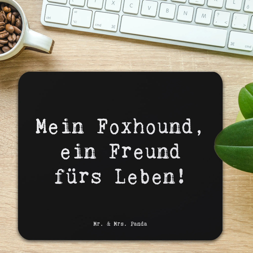 Mauspad Spruch Foxhound Freund Mauspad Büro, Mousepad, Mauspad, Einzigartiges Mauspad, Designer Mauspad, Arbeitszimmer, PC Zubehör, Computer zubehör, Mausunterlage, Büroausstattung, Hund, Hunderasse, Rassehund, Hundebesitzer, Geschenk, Tierfreund, Schenken, Welpe