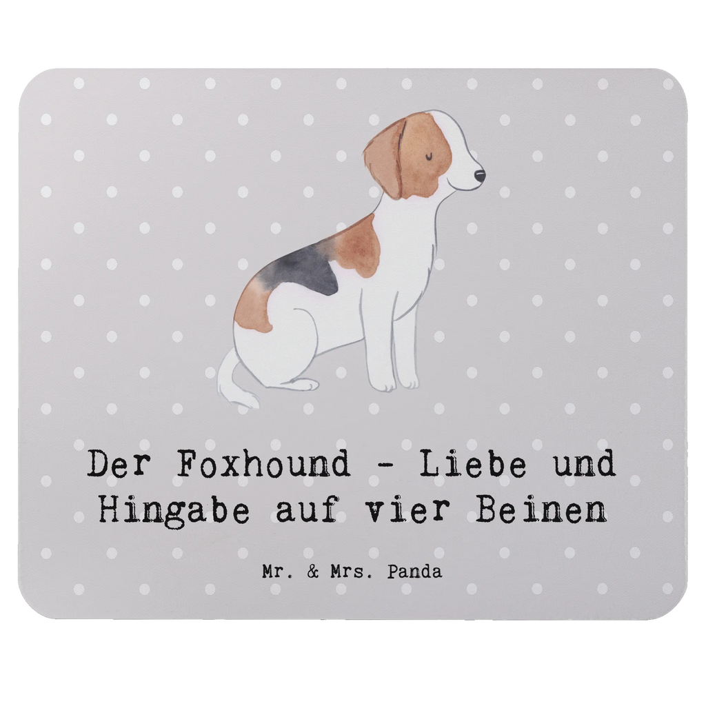 Mouse mat Der Foxhound - Liebe und Hingabe auf vier Beinen Mausunterlage, Mauspad, Computer zubehör, Einzigartiges Mauspad, Arbeitszimmer, Mauspad Büro, Büroausstattung, Designer Mauspad, Mousepad, PC Zubehör, Hund, Hunderasse, Rassehund, Hundebesitzer, Geschenk, Tierfreund, Schenken, Welpe