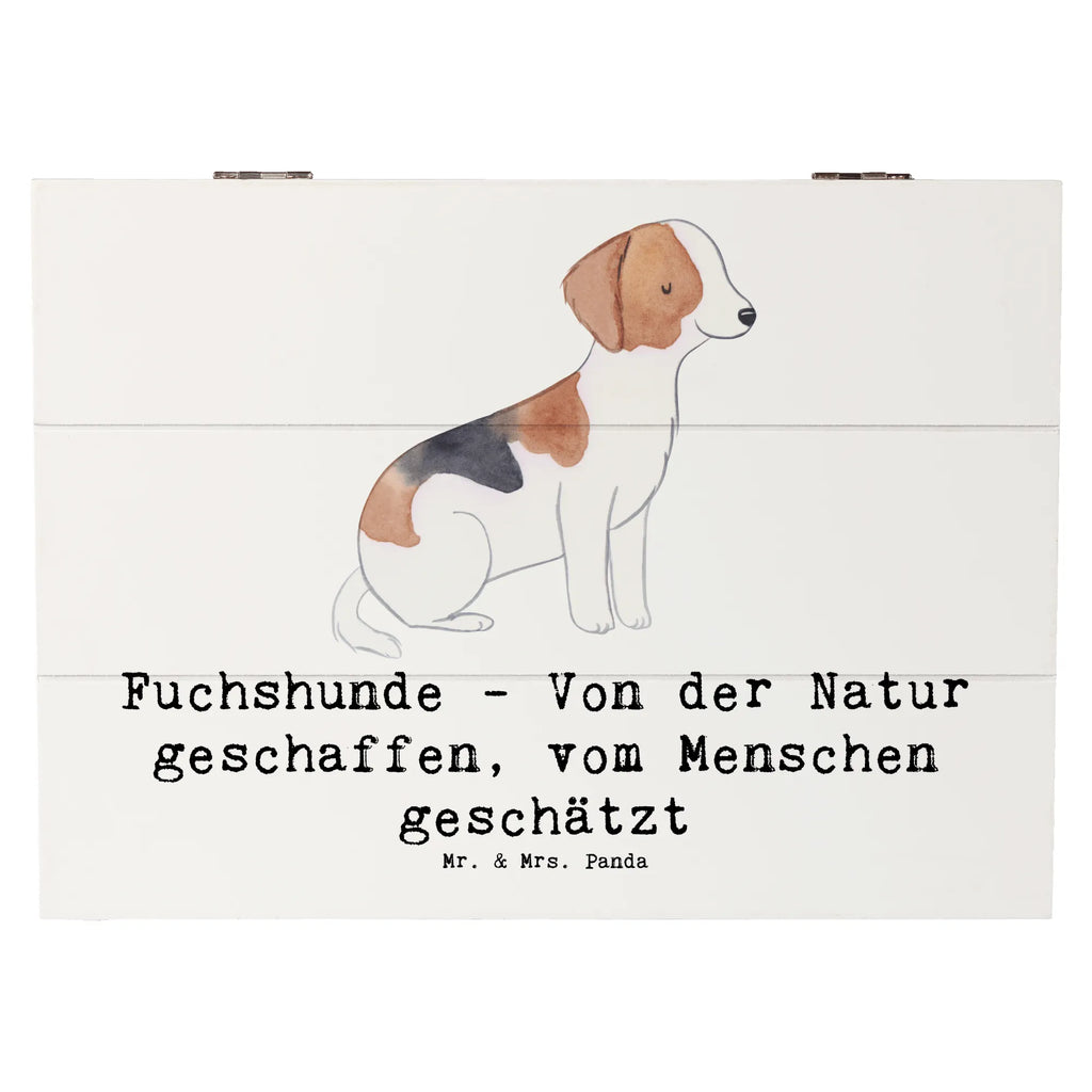 Holzkiste Fuchshunde Liebe Kiste, Schatzkiste, Holzkiste, Truhe, Erinnerungsbox, Dekokiste, Aufbewahrungsbox, Erinnerungskiste, Geschenkdose, Geschenkbox, Schatulle, XXL, Hund, Hunderasse, Rassehund, Hundebesitzer, Geschenk, Tierfreund, Schenken, Welpe