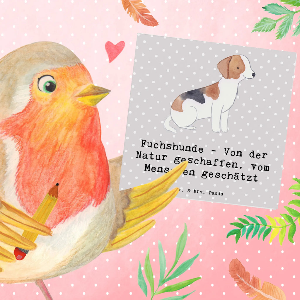 Deluxe Karte Fuchshunde Liebe Hochwertige Grußkarte, Einladungskarte, Grußkarte, Hochzeitskarte, Klappkarte, Hochwertige Klappkarte, Karte, Glückwunschkarte, Geburtstagskarte, Hund, Hunderasse, Rassehund, Hundebesitzer, Geschenk, Tierfreund, Schenken, Welpe