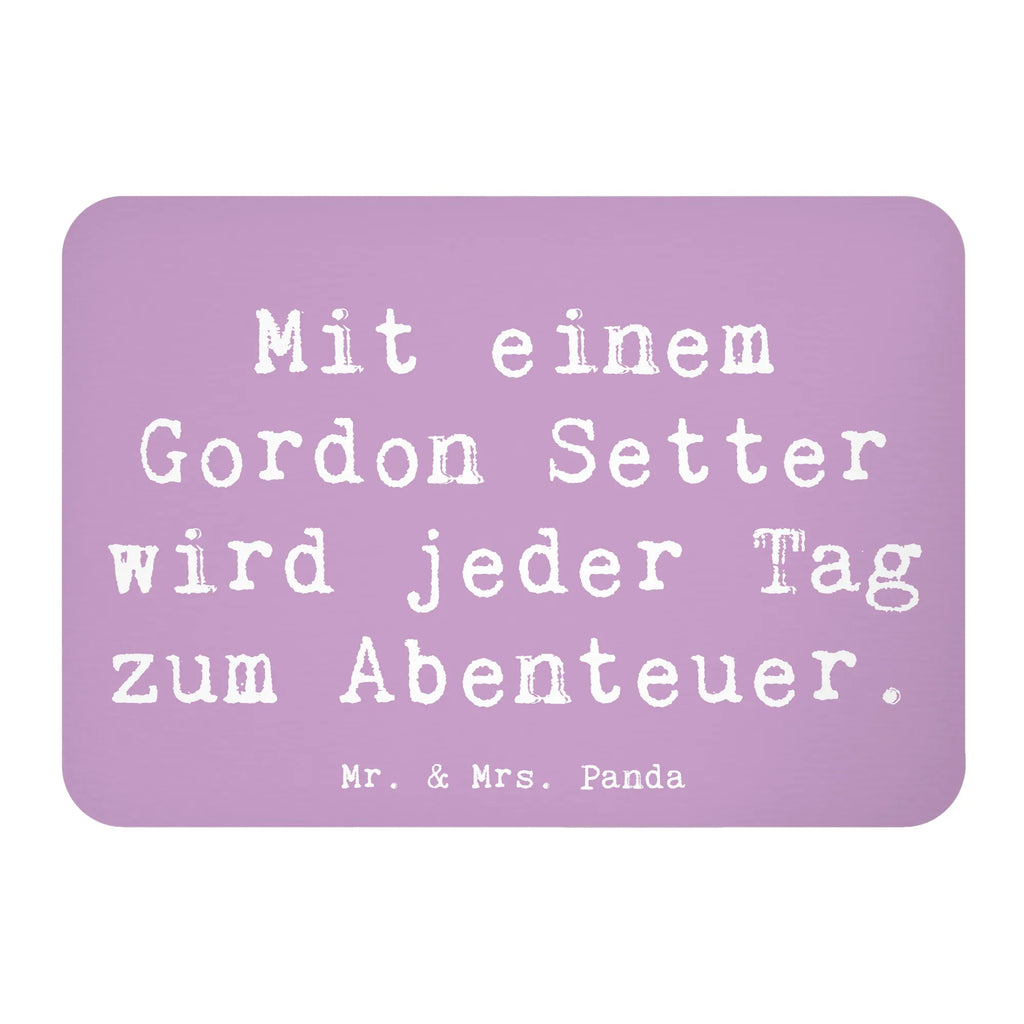 Magnet Saying Mit einem Gordon Setter wird jeder Tag zum Abenteuer. Dekomagnet, Souvenir Magnet, Kühlschrankmagnet, Whiteboard Magnet, Pinnwandmagnet, Kühlschrank Dekoration, Motivmagnete, Notiz Magnet, Hund, Hunderasse, Rassehund, Hundebesitzer, Geschenk, Tierfreund, Schenken, Welpe