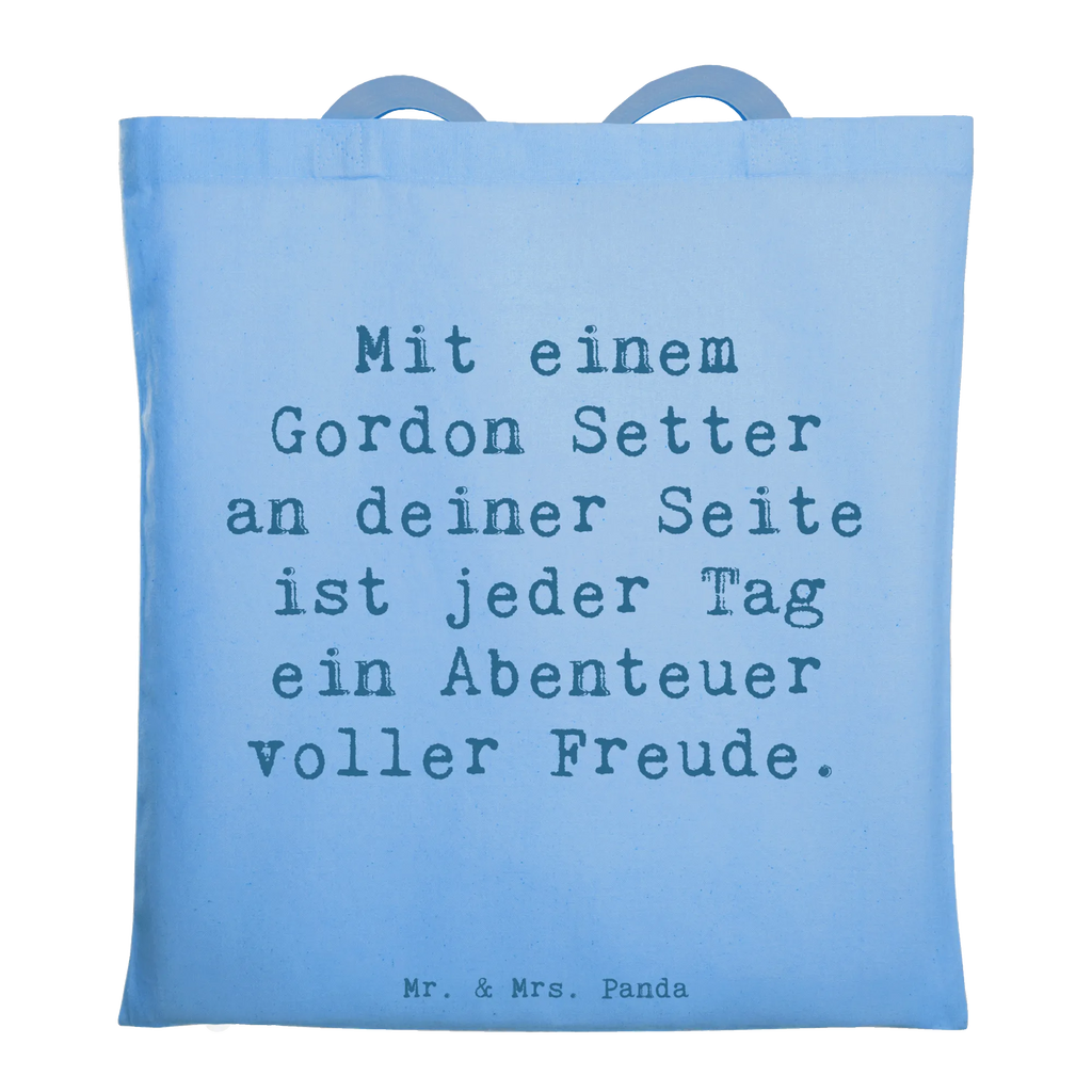Tragetasche Spruch Gordon Setter Freude Beuteltasche, Beutel, Einkaufstasche, Jutebeutel, Stoffbeutel, Tasche, Shopper, Umhängetasche, Strandtasche, Schultertasche, Stofftasche, Tragetasche, Badetasche, Jutetasche, Einkaufstüte, Laptoptasche, Hund, Hunderasse, Rassehund, Hundebesitzer, Geschenk, Tierfreund, Schenken, Welpe