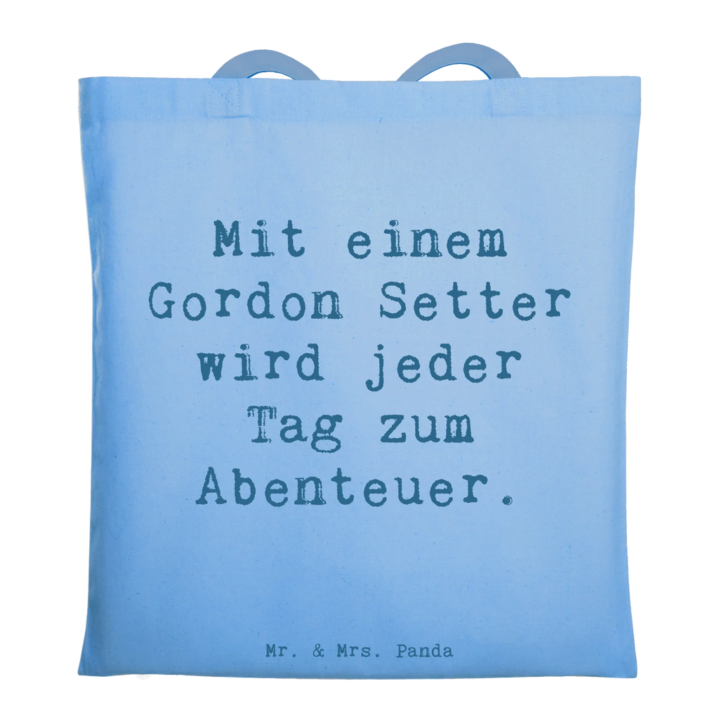 Tragetasche Spruch Gordon Setter Abenteuer Beuteltasche, Beutel, Einkaufstasche, Jutebeutel, Stoffbeutel, Tasche, Shopper, Umhängetasche, Strandtasche, Schultertasche, Stofftasche, Tragetasche, Badetasche, Jutetasche, Einkaufstüte, Laptoptasche, Hund, Hunderasse, Rassehund, Hundebesitzer, Geschenk, Tierfreund, Schenken, Welpe