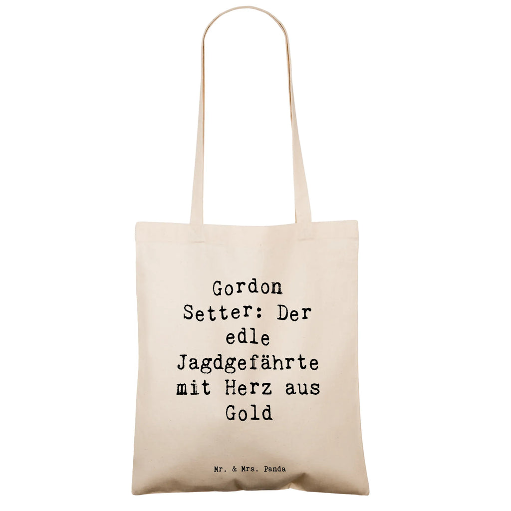 Tote bag Saying Gordon Setter: Der edle Jagdgefährte mit Herz aus Gold Schultertasche, Jutetasche, Laptoptasche, Stoffbeutel, Umhängetasche, Shopper, Badetasche, Tragetasche, Beutel, Tasche, Einkaufstüte, Beuteltasche, Strandtasche, Stofftasche, Jutebeutel, Einkaufstasche, Hund, Hunderasse, Rassehund, Hundebesitzer, Geschenk, Tierfreund, Schenken, Welpe