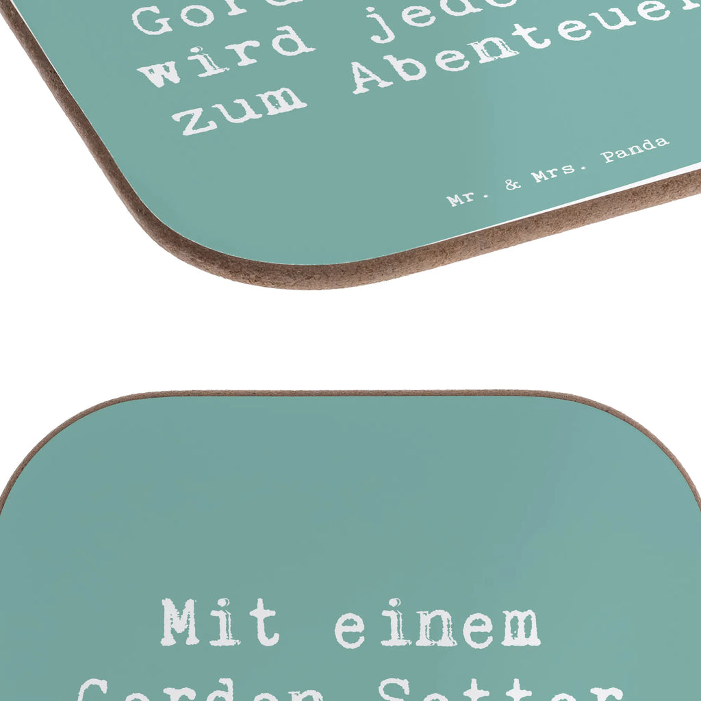 Square coaster Saying Mit einem Gordon Setter wird jeder Tag zum Abenteuer. Untersetzer Gläser, Glasuntersetzer, Getränkeuntersetzer, Untersetzer Design, Korkuntersetzer, Untersetzer für Gläser, Bierdeckel, Untersetzer, Untersetzer aus Holz, Tassen Untersetzer, Holzuntersetzer, Untersetzer Holz, Hund, Hunderasse, Rassehund, Hundebesitzer, Geschenk, Tierfreund, Schenken, Welpe