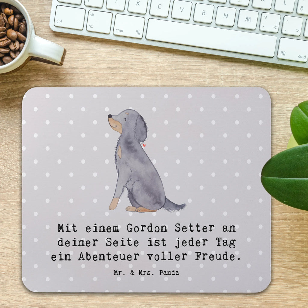 Mauspad Gordon Setter Freude Computer zubehör, Mousepad, Mauspad, PC Zubehör, Arbeitszimmer, Büroausstattung, Mausunterlage, Mauspad Büro, Designer Mauspad, Einzigartiges Mauspad, Hund, Hunderasse, Rassehund, Hundebesitzer, Geschenk, Tierfreund, Schenken, Welpe