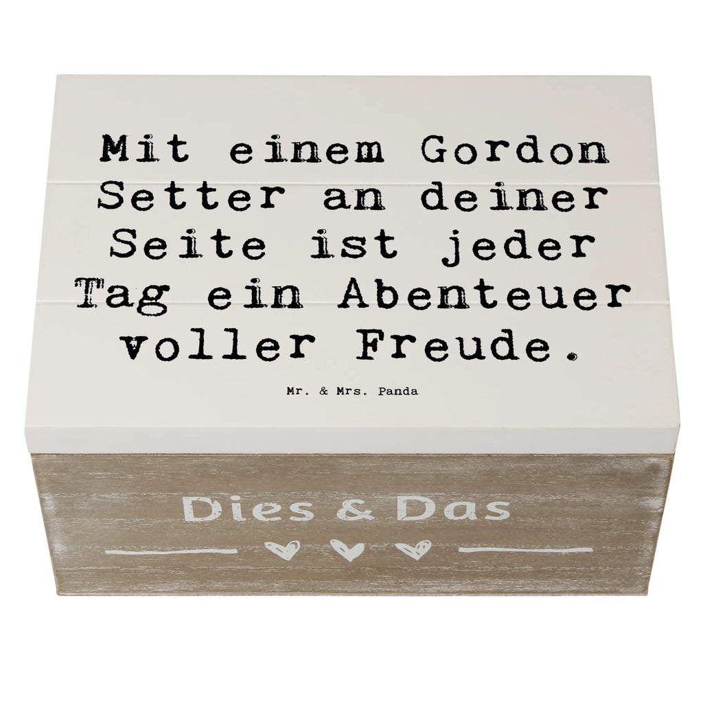 Holzkiste Spruch Gordon Setter Freude Kiste, Geschenkbox, Aufbewahrungsbox, Geschenkdose, XXL, Holzkiste, Truhe, Erinnerungsbox, Schatulle, Dekokiste, Erinnerungskiste, Schatzkiste, Hund, Hunderasse, Rassehund, Hundebesitzer, Geschenk, Tierfreund, Schenken, Welpe