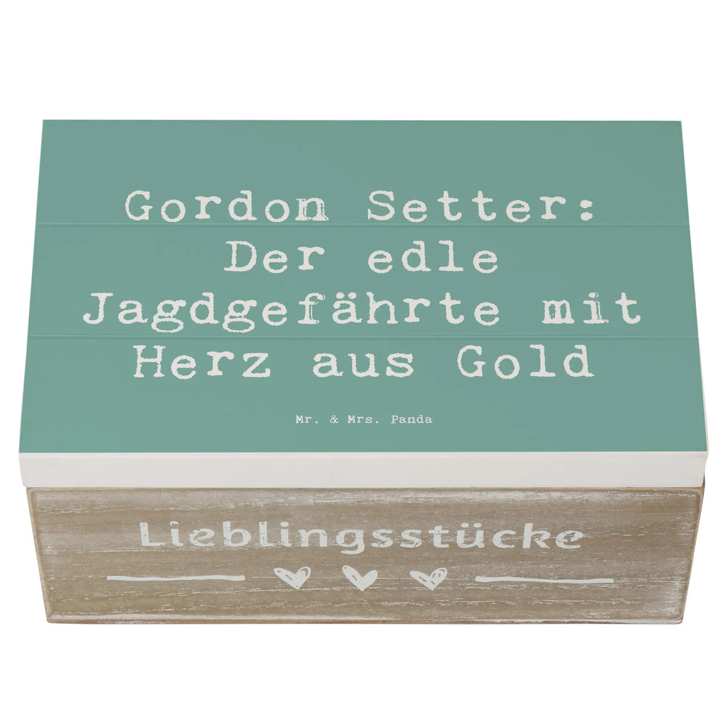 Holzkiste Spruch Gordon Setter Aufbewahrungsbox, Holzkiste, XXL, Erinnerungskiste, Truhe, Erinnerungsbox, Geschenkbox, Geschenkdose, Schatzkiste, Kiste, Schatulle, Dekokiste, Hund, Hunderasse, Rassehund, Hundebesitzer, Geschenk, Tierfreund, Schenken, Welpe