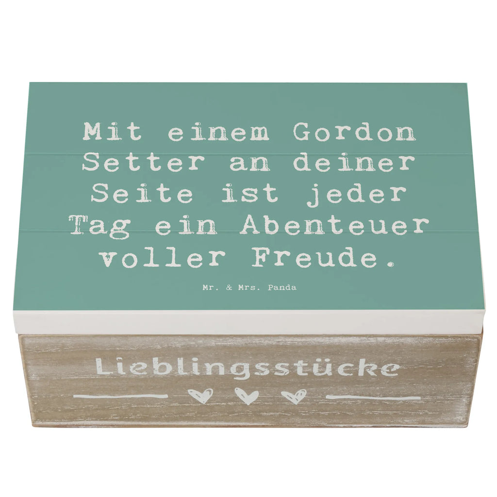 Holzkiste Spruch Gordon Setter Freude Kiste, Geschenkbox, Aufbewahrungsbox, Geschenkdose, XXL, Holzkiste, Truhe, Erinnerungsbox, Schatulle, Dekokiste, Erinnerungskiste, Schatzkiste, Hund, Hunderasse, Rassehund, Hundebesitzer, Geschenk, Tierfreund, Schenken, Welpe