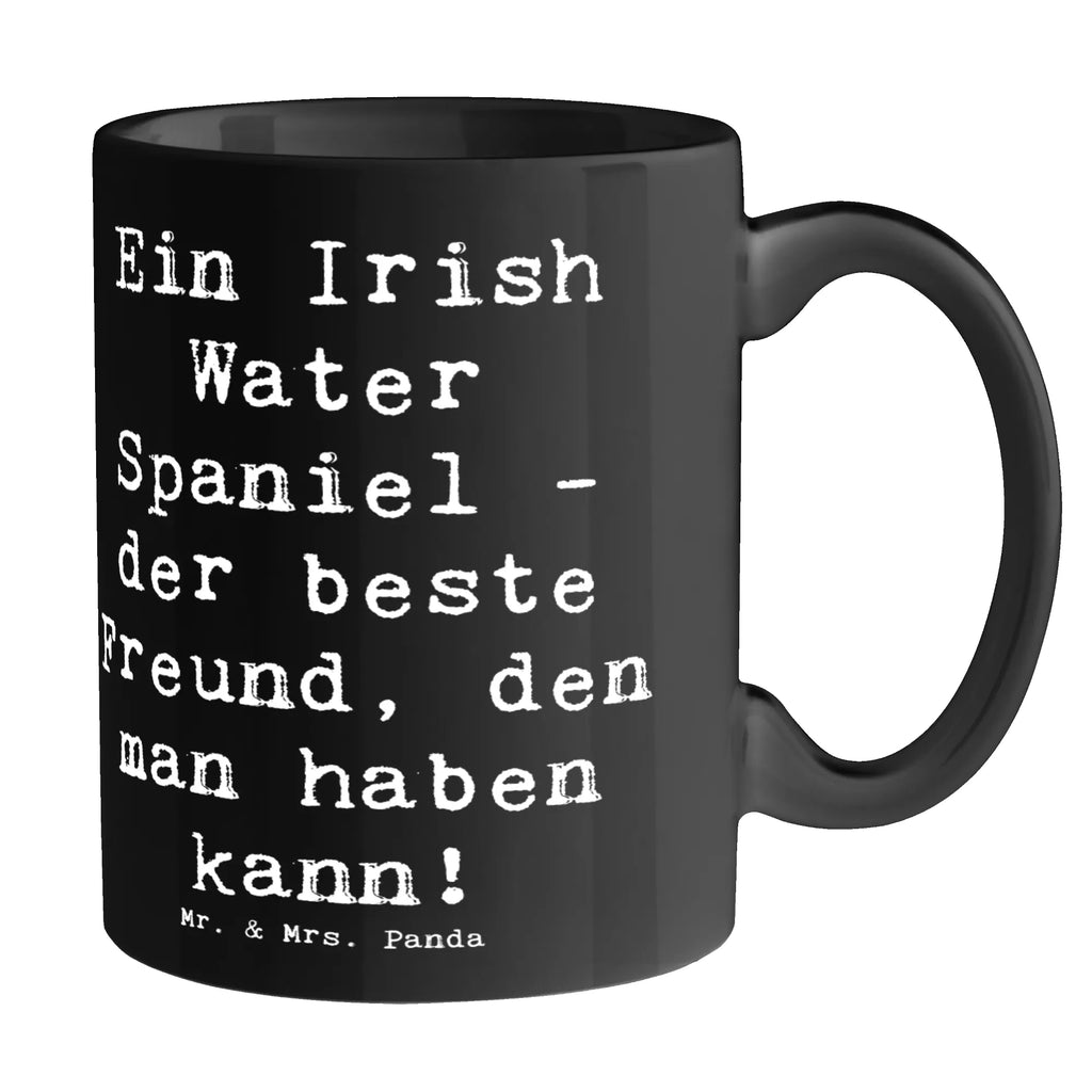 Mug Saying Ein Irish Water Spaniel - der beste Freund, den man haben kann! Kaffeetasse, Tasse mit Motiven, Geschenktasse, Teetasse, Bürotasse, Tasse, Tasse mit Zitaten, Porzellantasse, Keramiktasse, Hund, Hunderasse, Rassehund, Hundebesitzer, Geschenk, Tierfreund, Schenken, Welpe