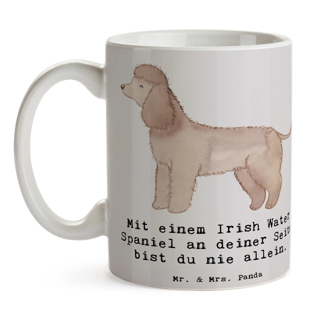 Tasse Irish Water Spaniel Begleiter Keramiktasse, Tasse, Porzellantasse, Geschenktasse, Kaffeetasse, Tasse mit Motiven, Bürotasse, Teetasse, Tasse mit Zitaten, Hund, Hunderasse, Rassehund, Hundebesitzer, Geschenk, Tierfreund, Schenken, Welpe
