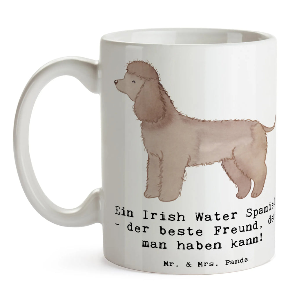 Tasse Irish Water Spaniel Freund Tasse mit Motiven, Bürotasse, Geschenktasse, Keramiktasse, Porzellantasse, Kaffeetasse, Tasse, Tasse mit Zitaten, Teetasse, Hund, Hunderasse, Rassehund, Hundebesitzer, Geschenk, Tierfreund, Schenken, Welpe
