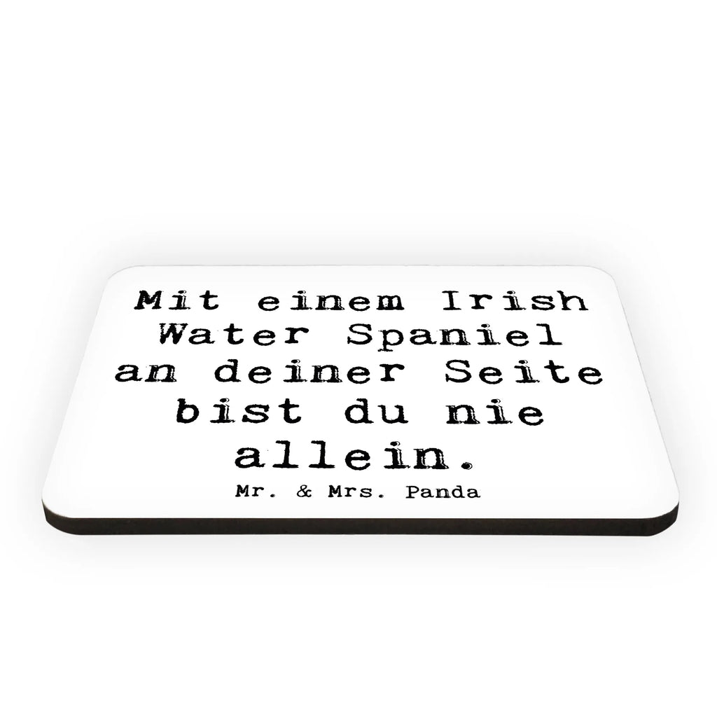 Magnet Spruch Irish Water Spaniel Begleiter Dekomagnet, Whiteboard Magnet, Pinnwandmagnet, Kühlschrankmagnet, Motivmagnete, Kühlschrank Dekoration, Souvenir Magnet, Notiz Magnet, Hund, Hunderasse, Rassehund, Hundebesitzer, Geschenk, Tierfreund, Schenken, Welpe