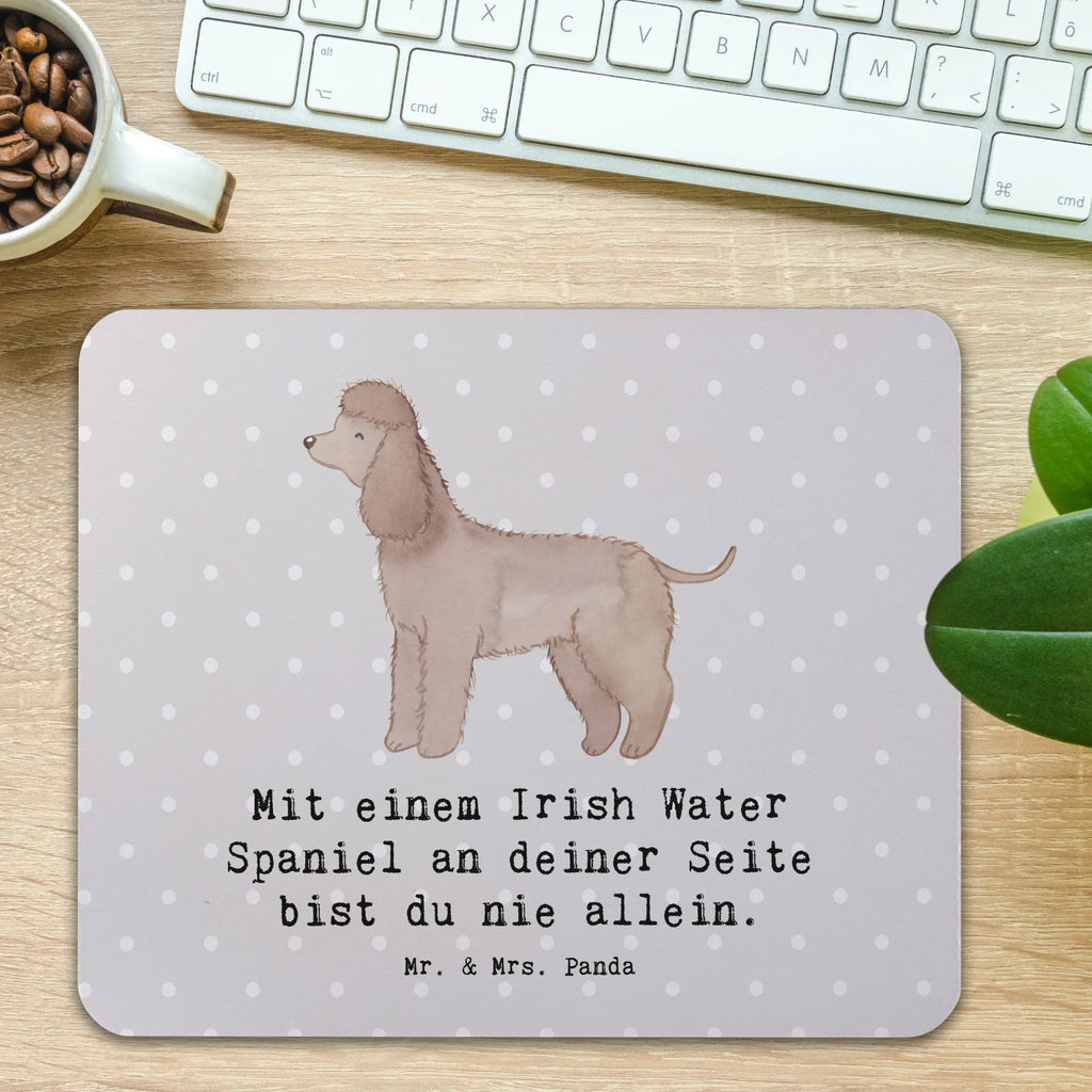 Mauspad Irish Water Spaniel Begleiter Arbeitszimmer, Designer Mauspad, Computer zubehör, Einzigartiges Mauspad, Mauspad, Mousepad, PC Zubehör, Mauspad Büro, Mausunterlage, Büroausstattung, Hund, Hunderasse, Rassehund, Hundebesitzer, Geschenk, Tierfreund, Schenken, Welpe