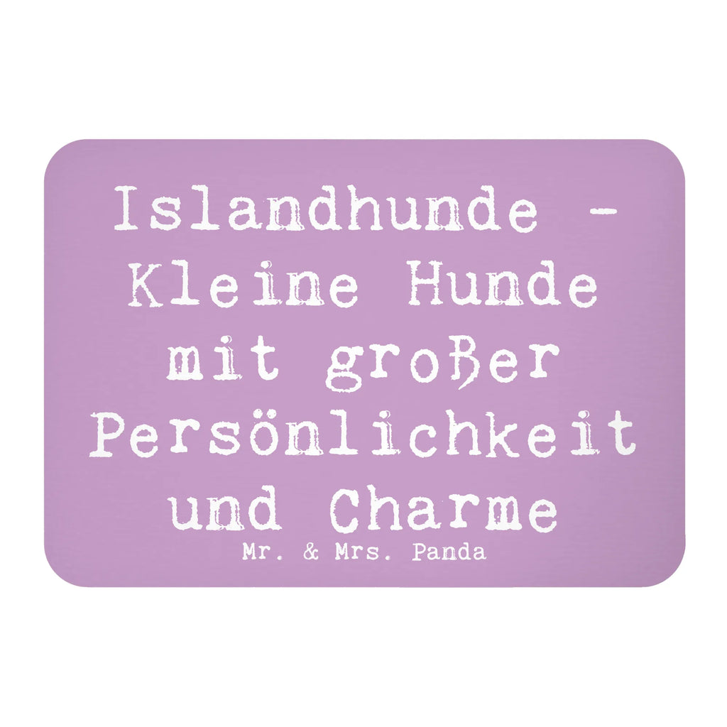 Magnet Spruch Charme Islandhund Dekomagnet, Motivmagnete, Souvenir Magnet, Whiteboard Magnet, Kühlschrankmagnet, Notiz Magnet, Pinnwandmagnet, Kühlschrank Dekoration, Hund, Hunderasse, Rassehund, Hundebesitzer, Geschenk, Tierfreund, Schenken, Welpe