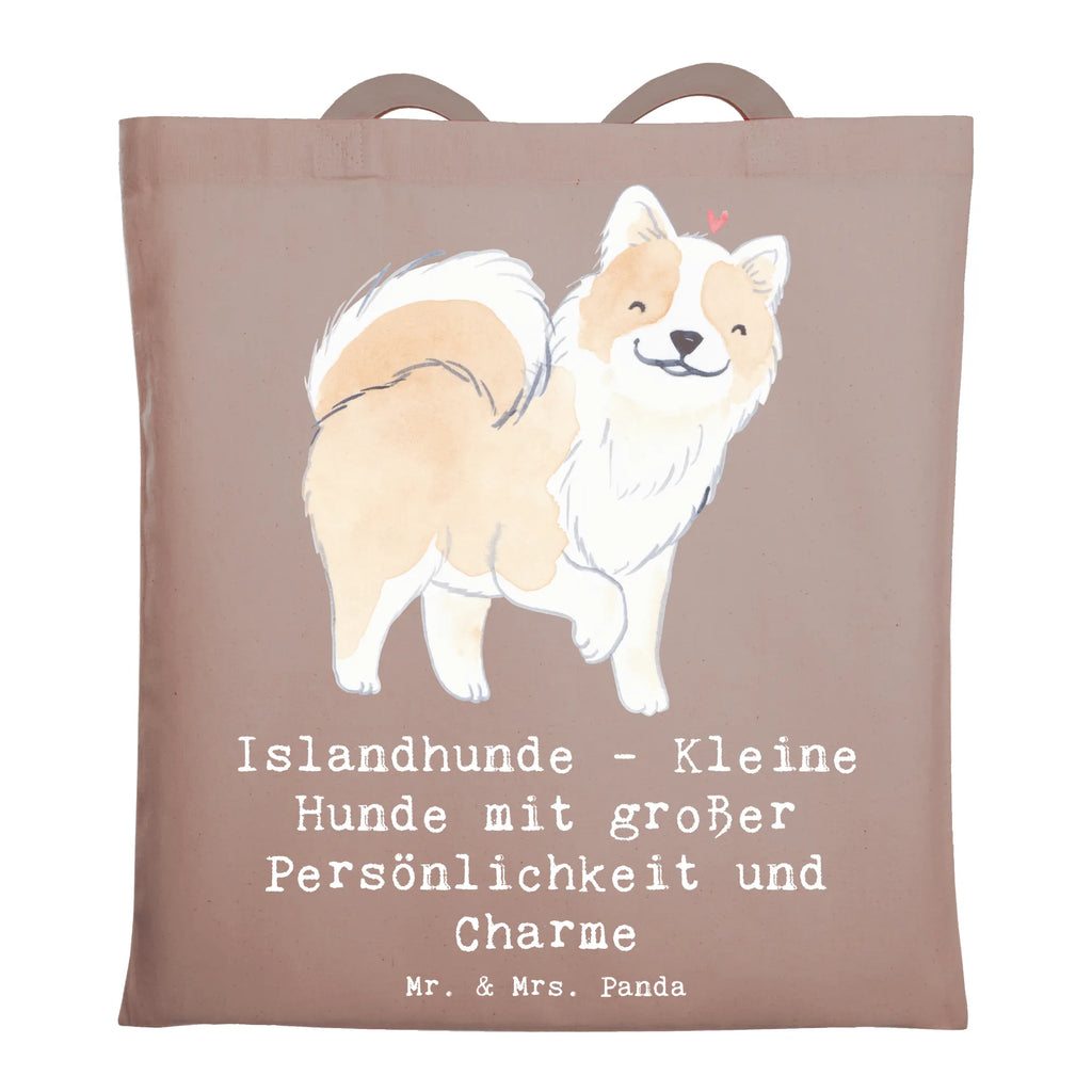 Tote bag Islandhunde - Kleine Hunde mit großer Persönlichkeit und Charme Stofftasche, Shopper, Strandtasche, Einkaufstüte, Tragetasche, Laptoptasche, Tasche, Beutel, Einkaufstasche, Beuteltasche, Jutebeutel, Schultertasche, Umhängetasche, Badetasche, Stoffbeutel, Jutetasche, Hund, Hunderasse, Rassehund, Hundebesitzer, Geschenk, Tierfreund, Schenken, Welpe