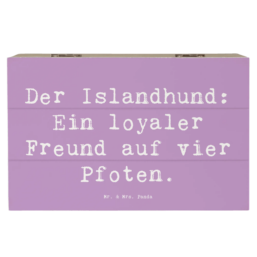Holzkiste Spruch Treuer Islandhund Truhe, Schatzkiste, Schatulle, Geschenkbox, Erinnerungskiste, XXL, Geschenkdose, Erinnerungsbox, Kiste, Dekokiste, Holzkiste, Aufbewahrungsbox, Hund, Hunderasse, Rassehund, Hundebesitzer, Geschenk, Tierfreund, Schenken, Welpe