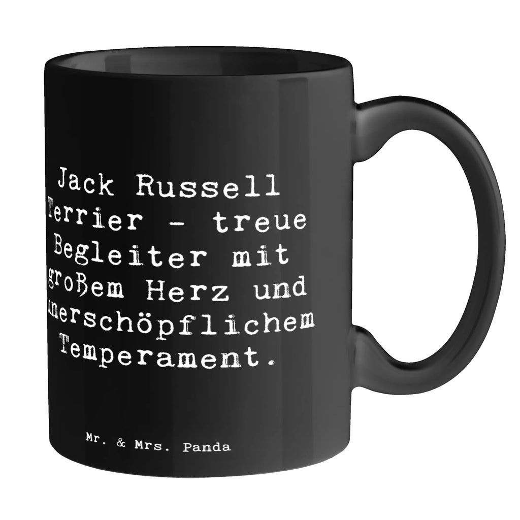 Mug Saying Jack Russell Terrier - treue Begleiter mit großem Herz und unerschöpflichem Temperament. Kaffeetasse, Teetasse, Tasse mit Zitaten, Porzellantasse, Bürotasse, Tasse mit Motiven, Geschenktasse, Keramiktasse, Tasse, Hund, Hunderasse, Rassehund, Hundebesitzer, Geschenk, Tierfreund, Schenken, Welpe
